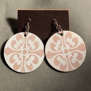 Wood Earrings Beach Style